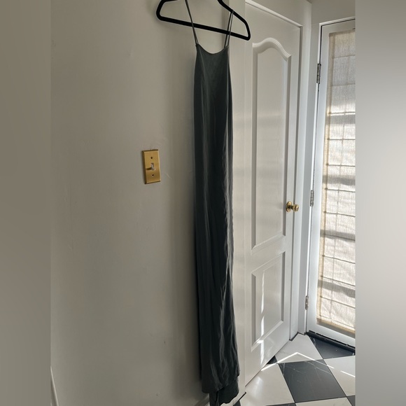 Reformation Dark Green Maxi Dress - Picture 1 of 5